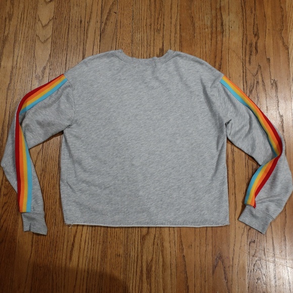 Spiritual Gangster Cropped Top Crewneck sz Medium - Picture 5 of 8